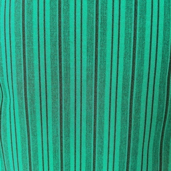 Union Made Blazer Size 5 / 6 Medium Cropped Green Black Stripe 1955 - 95 VINTAGE - Picture 5 of 9